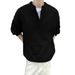 American Style Cleanfit Henry Collar Sweater Winter Trendy Inner Wear Cool Long Sleeve Men's Base Knitwear_viptrois.com