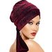Hot diamond velvet turban hat hot sale women's forehead cross head hat Velvet turban_viptrois.com