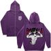 Hoodie Sweatshirt Gothic High Street Full Zipper Oversized Unisex Streetwear Y2 Jacket_viptrois.com