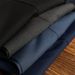 "Men's Premium Navy Blue Double-Breasted Suit Set - Wrinkle-Resistant Wedding & Business Outfit With Subtle Pinstripes"_viptrois.com