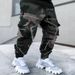 Man's clothing Cashew Flower Casual Sports Haren pants men's baggy high street multi-bag overalls_viptrois.com