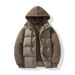 Men's Clothing Men's Two-Tone Fleece Jacket - Korean Streetwear Winter Coat (8 Colors, S-XXXXL)_viptrois.com