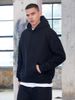 Oversized Fleece-Lined Hoodie – Unisex Heavyweight Streetwear Pullover (350GSM, Drop Shoulder, S-XXXL)_viptrois.com
