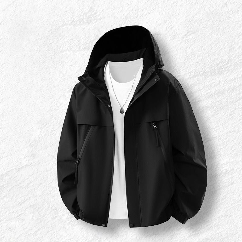 JK Jacket Jacket Men's Long Sleeve D Men's Casual Sports Slim Fit Elastic Fitness Outdoor Top Men_viptrois.com