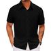 Men's Clothing Hong Kong Style Hollow Short Sleeved Thin Shirt Men's Summer Niche Design Lace Casual Half Sleeved Shirt A0405_viptrois.com