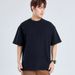 Men's Clothing Pure Cotton 280g Double Yarn Heavy Drop Shoulder Loose Version Trendy Brand Bottoming Shirt Short Sleeved T Shirt_viptrois.com