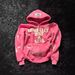 American Y2K Hip-Hop Letter 3D Print Hoodie Personality Street Style Unisex Loose Zip-Up Cardigan Top_viptrois.com