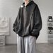 Factory Direct Sale Spring And Autumn Tie-Dye Hooded Sweatshirt For Men, Japanese Style, Plus Size, Unique Design,_viptrois.com