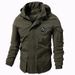 Men's Clothing Lightweight Hooded Jacket For Spring & Autumn - Waterproof Windbreaker With Multiple Pockets - Outdoor Hiking & Casual Wear_viptrois.com