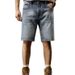 New High End Retro Blue Denim Shorts For Men Trendy Casual Five Point Outerwear Summer Clothing_viptrois.com