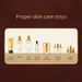 Korean Skincare Women 9pcs Set Deeply Replenishes Smoothes With Snail Mucin, Collagen, Niacinamide Hypoallergenic_viptrois.com