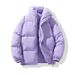 Men's Winter Thickened Puffer Jacket - Loose Fit Unisex Zip-Up Coat, Polyester-Filled Warm Parka For Teens & Young Adults (Multiple Colors)_viptrois.com