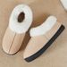 Athletic Shoes Slippers For Women Winter New Cross Border Wholesale Casual Women's Shoes Warm And Comfortable Home Plush And Thick Cotton Slippers_viptrois.com