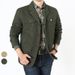 Men's Clothing Men's Cotton Blazer Jacket - Classic Slim Fit Business Casual Suit Coat, Breathable & Machine Washable, Khaki & Army Green_viptrois.com