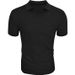 Men's Clothing New Polo Shirt Lapel V Neck Vertical Stripe Short Sleeved Men's T Shirt_viptrois.com