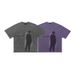 Summer Chinese Style American Washe Vintage Direct Injection Portrait Print Loose Fit Couple T-Shirt_viptrois.com