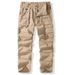 Men's Korean-Style Cargo Pants – Military-Inspired Multi-Pocket Casual Pants With Slim Fit & Lightweight Fabric_viptrois.com