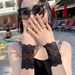 Spring Summer Women Scar Lace Guard Tattoo Sun Protection Arm Sleeves Sunshade Bride Wrist Cover_viptrois.com