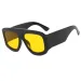 JNPCXI Oversized Square Sunglasses Fashion Color Grade Women Luxury Retro Shades UV400 Outdoor Men Sunglasses_viptrois.com