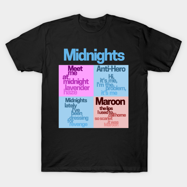 Midnights By Inspired By Tay.lor S.wi.ft's Midnights - Tay.lor S.wi.ft - T-Shirt Mens Womens Tees Top Classic T-Shirt Mens Womens Tees Top_viptrois.com