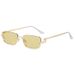 Square Small Lower Half Frame 2025 New Style Men Metal G Brand Sunglasses For Women_viptrois.com