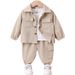 2023 new standing collar cotton coat+pants set men winter casual thick w waterproof jacket_viptrois.com