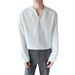 Men's Clothing Ins Fashion Solid Color Thin Cardigan Shirt Standard Lazy Harajuku New Long Sleeve Youth Popular Men's Trend_viptrois.com