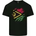 Torn Vanuatu Flag Day Football T-Shirt Mens Womens Tees Top Childrens_viptrois.com