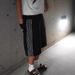 Men's Y2K Retro American Leopard Stripe High Street Punk Shorts Personalized Letter Print Vintage Bottoms_viptrois.com