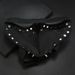 Trendy Face Creative Alloy Rivet Men's Accessories Halloween Party Mask_viptrois.com