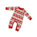 Christmas deer snow Bear Christmas family dress printed home dress pajamas_viptrois.com