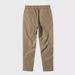 Men's Wrinkle Free Black Cropped Trousers Mid Waist Style Anti Wrinkle Straight Leg Slim Fit Casual Pants_viptrois.com