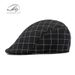 Hat For Men Women, Duckbill Casual Plaid Beret, British Style Forward Cap, Spring And Summer_viptrois.com