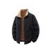 Men's Autumn And Winter Jacket Thickened Casual Loose Large Size Jacket_viptrois.com