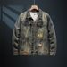 Retro High-End Casual Denim Jacket Loose Fit plus Size Washed Denim Top Trendy Outerwear for Spring And Autumn_viptrois.com
