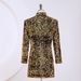 Men's Clothing Velvet Sequined Slim Fit Suit Jacket Banquet Dress Studio Wedding Performance Dress Suit Jacket_viptrois.com