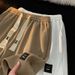 Men's Clothing Waffle Shorts Men's Summer Ice Silk Thin Basketball Sports Shorts Trendy Brand Loose Outer Wear Casual Shorts_viptrois.com