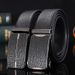Men's Belts, Genuine Leather Men's Belts, Automatic Buckle Belts, All Match Business Belts, Genuine Leather Belt_viptrois.com