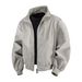 2027 Fashion American Style Vintage Men Lapel Long Sleeve Waterproof Wear-Resistant Zipper PU Leather Jacket S-3XL_viptrois.com