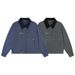 TaelePlus American Heavy Beaded Sailplane Buckle Design Short Jacket Trendy Loose Versatile Coat TP228_viptrois.com