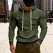 Men's Clothing Autumn And Winter Heavyweight Men's Loose Outdoor Sports Plus Velvet Hooded Multi Pocket Casual Workwear Sweatshirt Men_viptrois.com