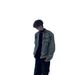 American Style Short For Men, With A High-End And Cool Hairstyle, Trendy Brand Men's Clothing, Shoulder Pads, Stand Up_viptrois.com