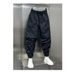 Men's Clothing Men's Quick Drying Solid Color Cargo Pants Summer Stylish Multi Pocket Outdoor Loose Drawstring Jogger Casual Pants_viptrois.com