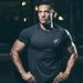 Basketball Men's Fitness Suit, Running, Elastic Round Neck, Shaping, Breathable, Tight Fitting Compression T-shirt,_viptrois.com
