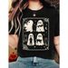 Camiseta Casual Cuello Redondo Para Mujeres Halloween Ajuste De Tela_viptrois.com