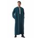 Men's Clothing Robe Long Sleeved Lace Long Gown Nationality Clothing_viptrois.com