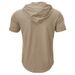 boy Cross-Border Sports Fitness Men's Short-Sleeve T-Shirt European And Hoodie Top Foreign Trade American Style Henley Shirt_viptrois.com