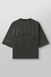 Men's Clothing Oversized T Shirt Foam Printed Cotton Short Sleeve Sports Fitness Casual Top_viptrois.com