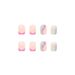 Nail Strips Rainbow Wearable Nails Short French Nail Art Wearable Nail Stickers Nail Art Stickers Nail Art Finished Products_viptrois.com