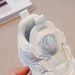 Girls Single Mesh Sports Shoes 2025 Spring And Summer New Children's Hollow Mesh Breathable Running Shoes Boys Children's Mesh Shoes_viptrois.com